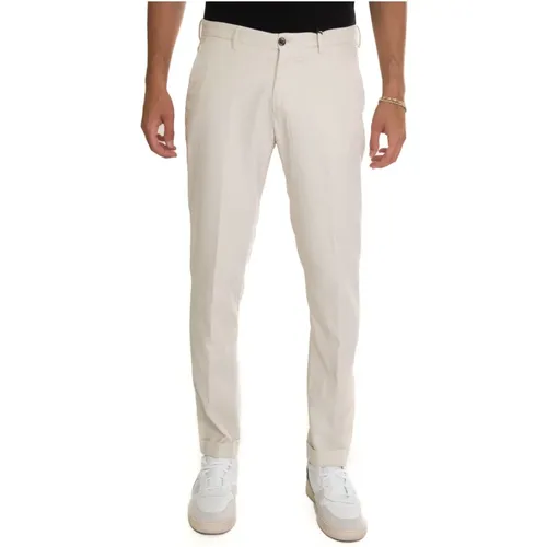 Slim Fit Stone Washed Chino Pants , male, Sizes: 3XL, 4XL, S, XL, 2XL - CC Collection Corneliani - Modalova