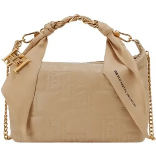 Fabric Handbag Bs06A Style , female, Sizes: ONE SIZE - Elisabetta Franchi - Modalova