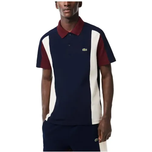 Colorblock Polo Shirt für Männer - Lacoste - Modalova
