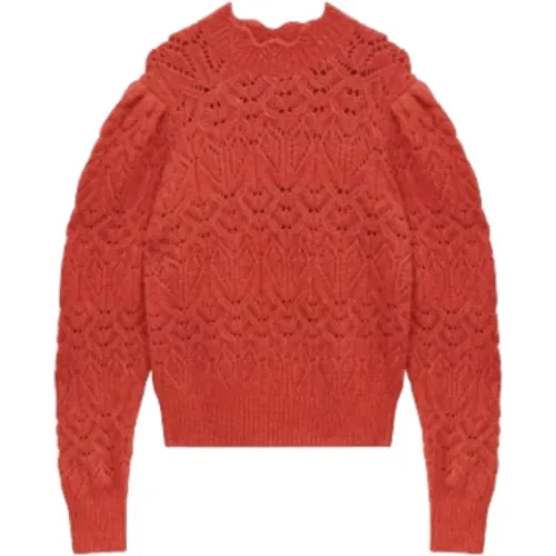 Alpaka Pullover - Burnt , Damen, Größe: S - Isabel marant - Modalova