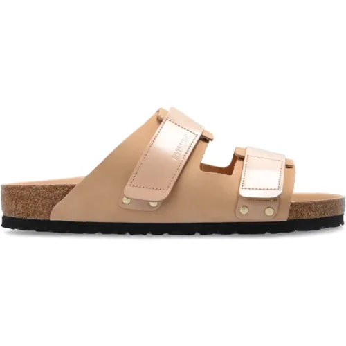 Uji slides , Herren, Größe: 43 EU - Birkenstock - Modalova