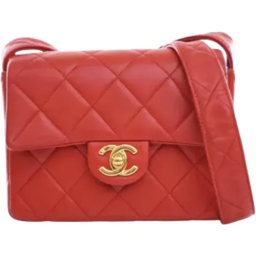 Pre-owned Leather chanel-bags , female, Sizes: ONE SIZE - Chanel Vintage - Modalova