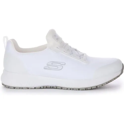 Women's Slip-Resistant Sneakers , female, Sizes: 6 UK, 7 UK, 4 UK - Skechers - Modalova