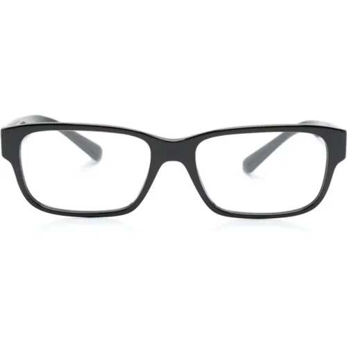 Klassische Schwarze Optische Brille , Herren, Größe: 54 MM - Prada - Modalova