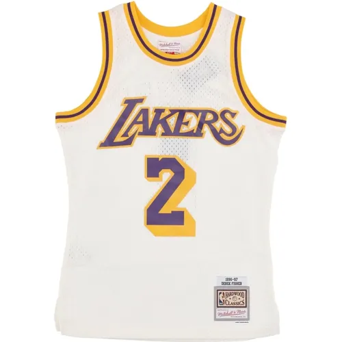 NBA Off Team Color Jersey , male, Sizes: M, S - Mitchell & Ness - Modalova