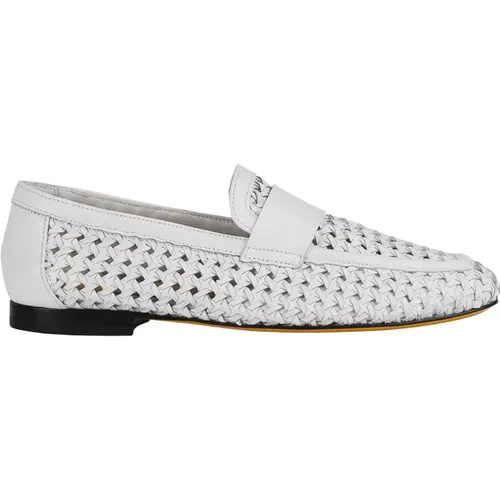 Weiße Flache Schuhe , Herren, Größe: 39 EU - Doucal's - Modalova