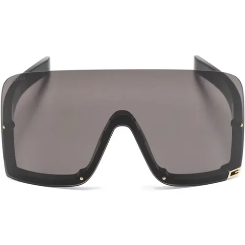 Eyewear Mask Frame Sunglasses , unisex, Sizes: ONE SIZE - Gucci - Modalova