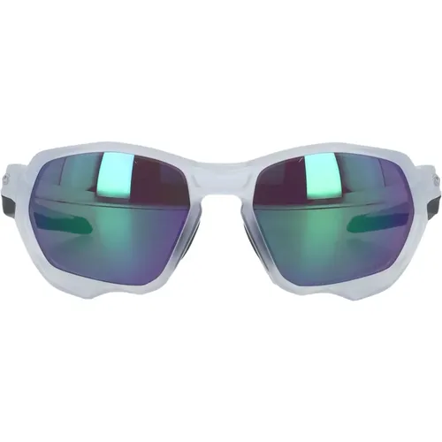 Matte Clear Plazma Sunglasses , unisex, Sizes: ONE SIZE - Oakley - Modalova