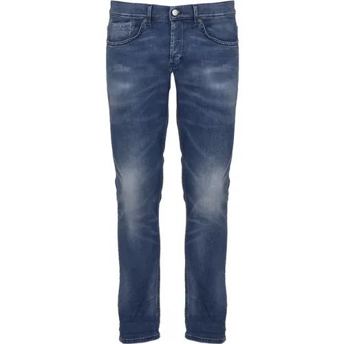 Stylish Slim-fit Jeans , male, Sizes: W38, W30 - Dondup - Modalova