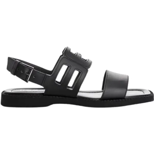 Sandals With Double Strap , female, Sizes: 4 UK, 5 1/2 UK - Hogan - Modalova