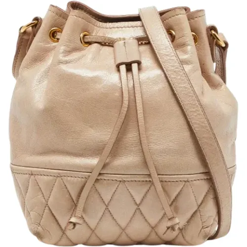 Pre-owned Leather shoulder-bags , female, Sizes: ONE SIZE - Miu Miu Pre-owned - Modalova