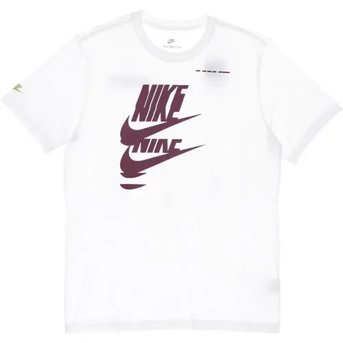 Sportbekleidung Essentials+ Sport Tee Weiß/sangria , Herren, Größe: L - Nike - Modalova