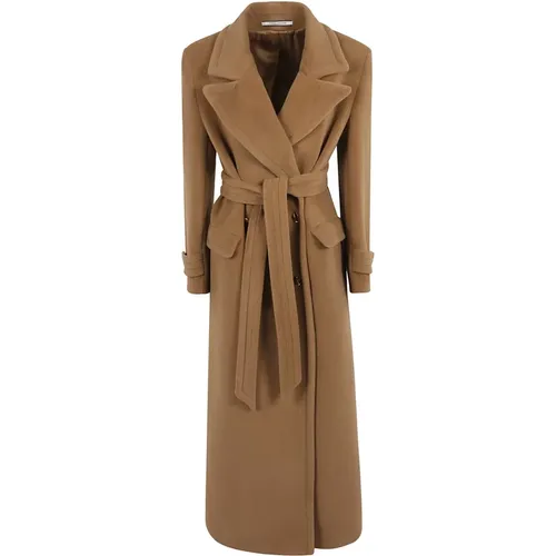 Women's Clothing Coats Camel Aw24 , female, Sizes: S, 2XS - Tagliatore - Modalova