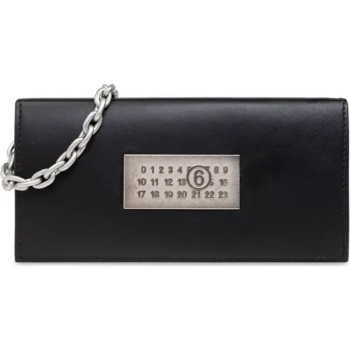 Wallet on a chain , female, Sizes: ONE SIZE - MM6 Maison Margiela - Modalova