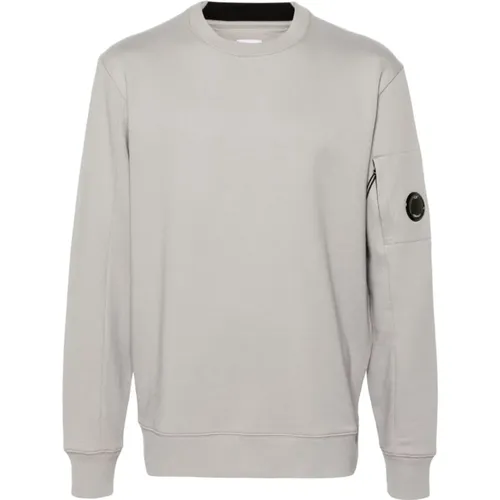 CP Company Sweaters Light Grey , male, Sizes: XL - C.P. Company - Modalova