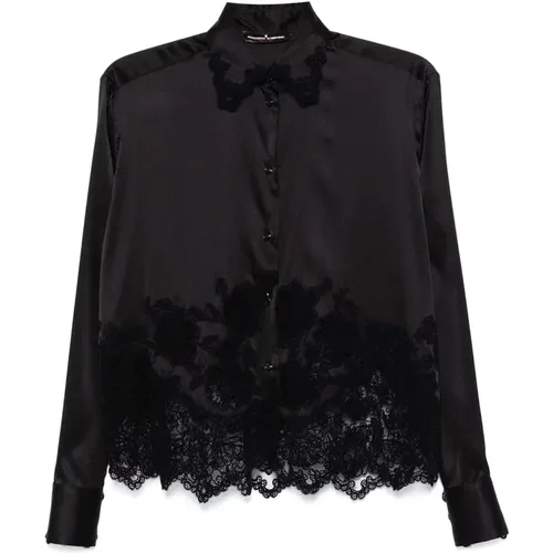 Casual Shirt with Unique Design , female, Sizes: S - Ermanno Scervino - Modalova