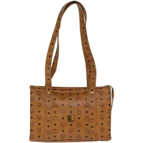 Pre-owned Canvas totes , female, Sizes: ONE SIZE - MCM Pre-owned - Modalova