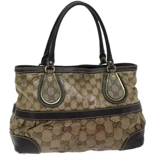 Pre-owned Canvas gucci-bags , female, Sizes: ONE SIZE - Gucci Vintage - Modalova