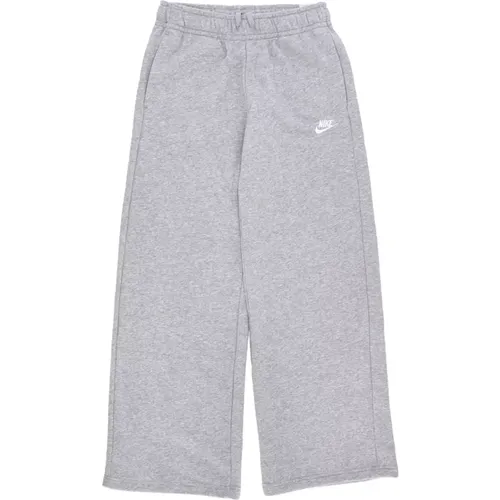 Club Fleece Wide-Leg Sweatpants , Damen, Größe: L - Nike - Modalova