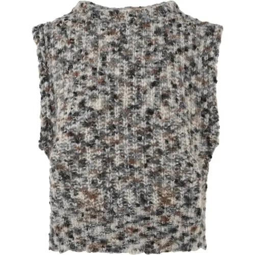 Grey Sweaters for Women , female, Sizes: S, M - Attic and Barn - Modalova