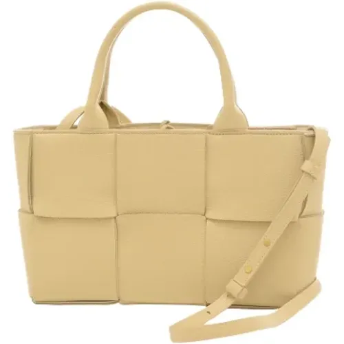 Pre-owned Leather totes , female, Sizes: ONE SIZE - Bottega Veneta Vintage - Modalova