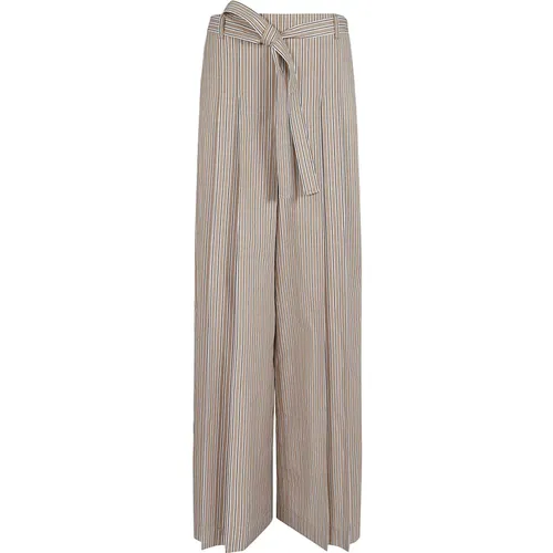 Popeline Pants , female, Sizes: 2XS, XS - alberta ferretti - Modalova