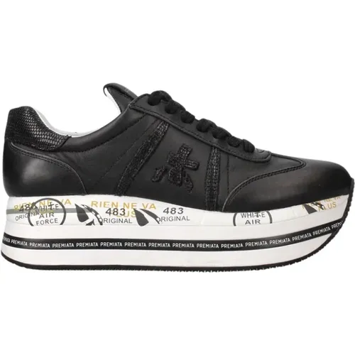 Leather Sneakers Beth 6012 - Size 36 , female, Sizes: 7 UK - Premiata - Modalova