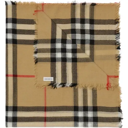 Vintage Check Muster Schal , unisex, Größe: ONE Size - Burberry - Modalova