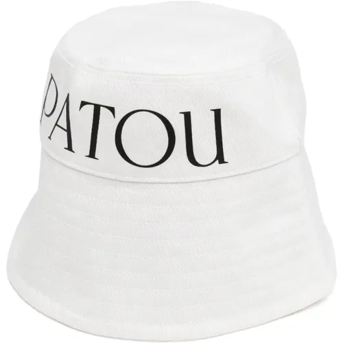 Logo-Print Bucket Hat , female, Sizes: M, S - Patou - Modalova