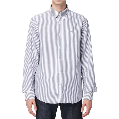 Men`s Vertical Striped Shirt , male, Sizes: 2XL - PAUL & SHARK - Modalova
