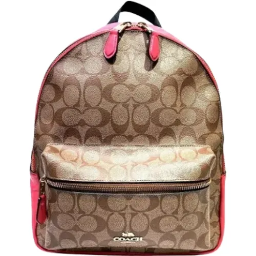 Pre-owned Fabric backpacks , female, Sizes: ONE SIZE - Coach Pre-owned - Modalova