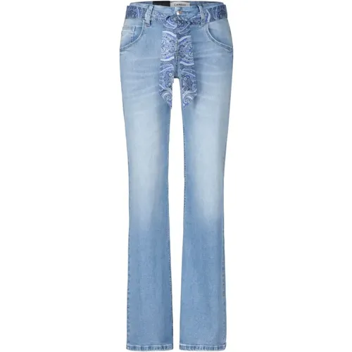 Stylish Wide Leg Jeans Tess , female, Sizes: 2XL, 3XL, S - CAMBIO - Modalova