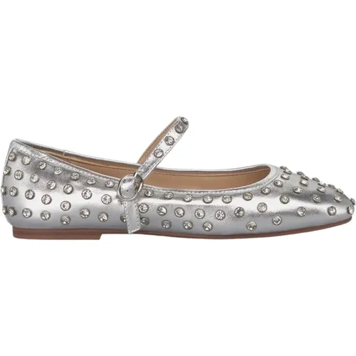 Ballerina suede studs , female, Sizes: 6 UK, 5 UK, 8 UK, 9 UK, 7 UK - Alma en Pena - Modalova