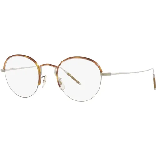 Silberne Hamber Brillengestelle Tk-6 - Oliver Peoples - Modalova
