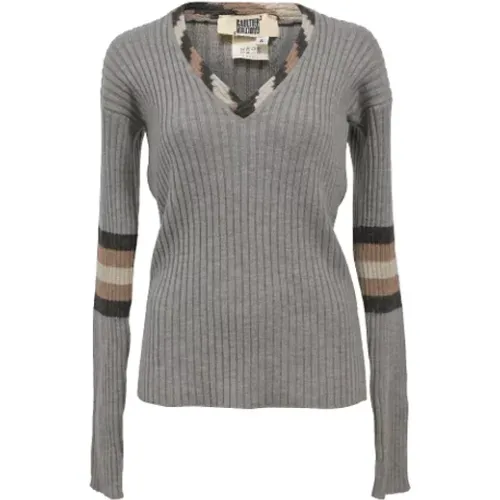 Pre-owned Wool tops , female, Sizes: S - Jean Paul Gaultier Pre-owned - Modalova