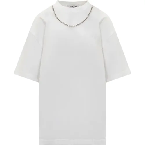 Ballchain T-Shirt für Frauen , Damen, Größe: M - AMBUSH - Modalova