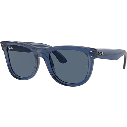 Wayfarer Reverse Sonnenbrille Blau Transparent , unisex, Größe: 53 MM - Ray-Ban - Modalova