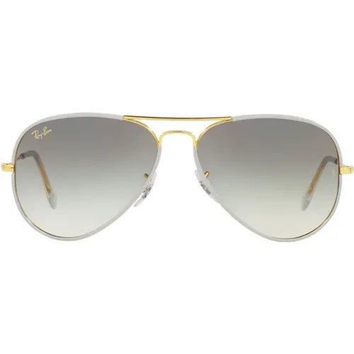 Rb3025 Sonnenbrille Aviator Full Color Legend Polarisiert , Damen, Größe: 58 MM - Ray-Ban - Modalova