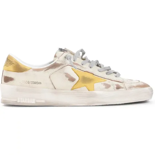 Neutral Leather Sneakers Aw24 , male, Sizes: 10 UK, 12 UK, 11 UK, 9 UK - Golden Goose - Modalova