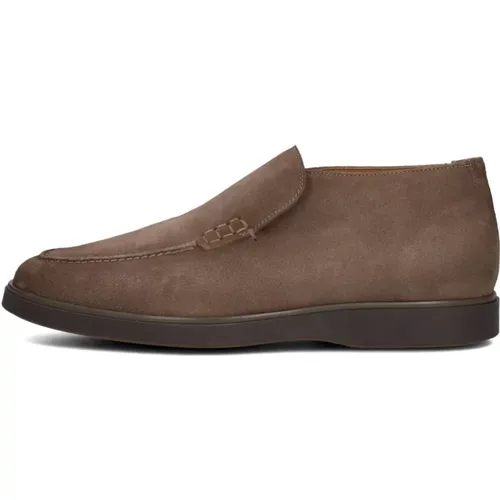 Herren Slip-Ons Taupe 25810 - Magnanni - Modalova