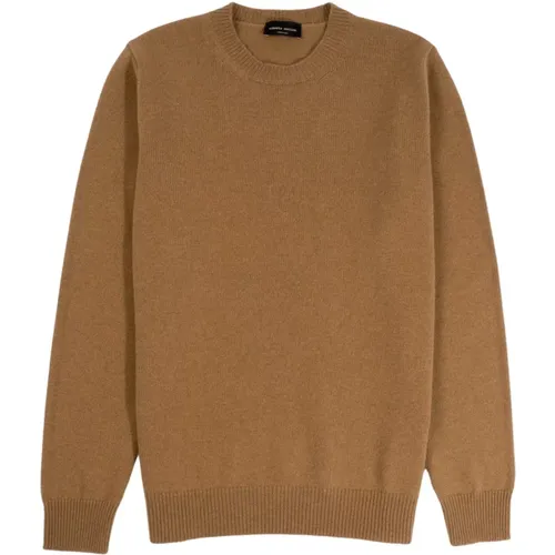 Cashmere Classic Sweater , male, Sizes: L, 2XL, XL - Roberto Collina - Modalova