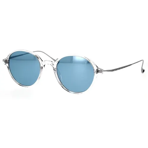 Elegant Round Sunglasses , unisex, Sizes: 45 MM - Eyepetizer - Modalova