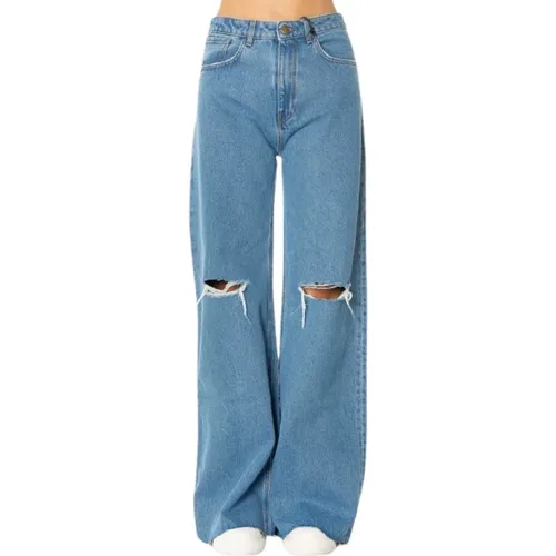 Zerrissene Jeans , Damen, Größe: W30 L33 - Jijil - Modalova