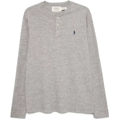 Polo T-shirts and Polos Grey , male, Sizes: XL - Ralph Lauren - Modalova