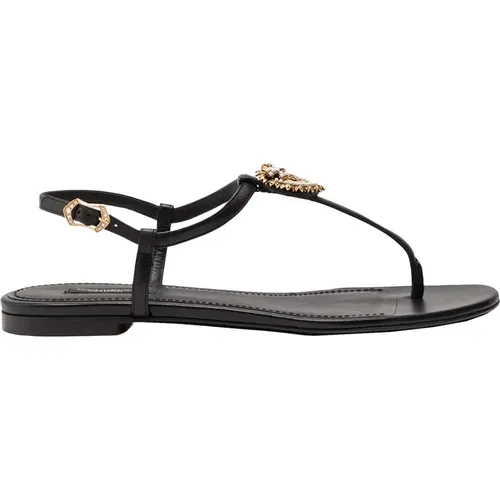 Devotion Flip Flops Sandalen , Damen, Größe: 36 EU - Dolce & Gabbana - Modalova