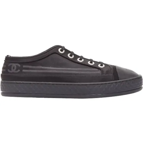 Pre-owned Fabric sneakers , female, Sizes: 5 UK - Chanel Vintage - Modalova