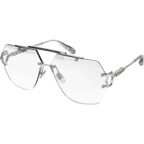 Glasses , unisex, Größe: 66 MM - Philipp Plein - Modalova