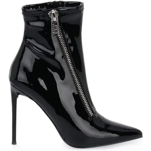 High-Quality Leather Ankle Boots , female, Sizes: 5 1/2 UK - Steve Madden - Modalova