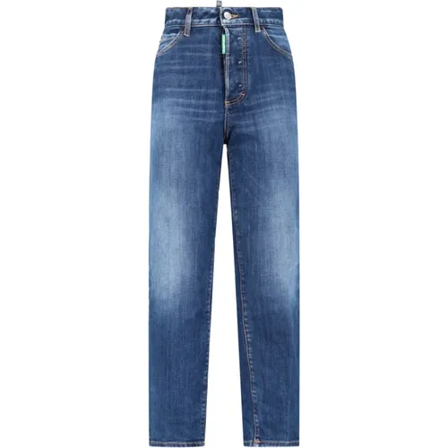 Gerades Jeans , Damen, Größe: 3XS - Dsquared2 - Modalova