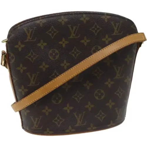 Pre-owned Canvas shoulder-bags , female, Sizes: ONE SIZE - Louis Vuitton Vintage - Modalova